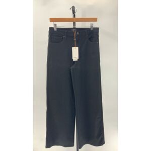 NWT Quince Bella wide leg jeans black size 30